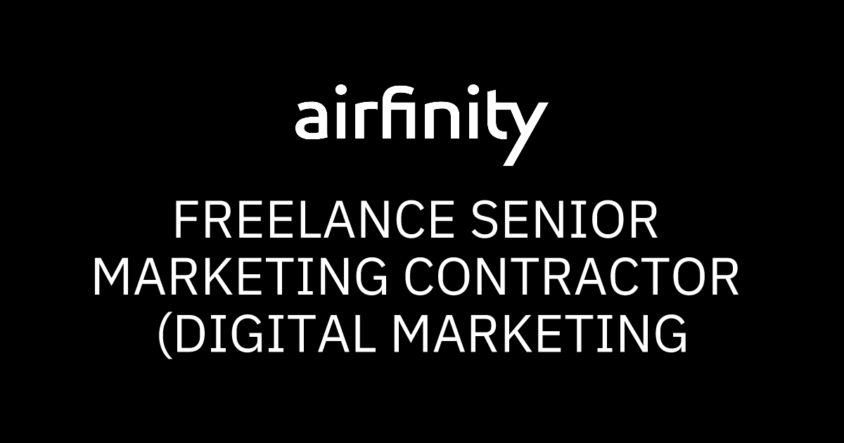 Careers | Freelance Senior Marketing Contractor (Digital Marketing ...