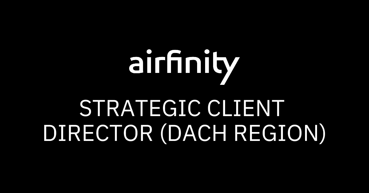 Careers | Strategic Client Director (DACH Region) | Airfinity